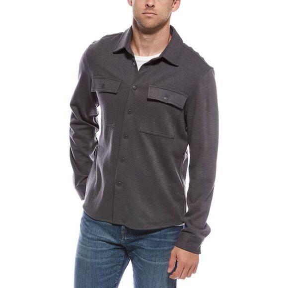 Report Collection Mens  Twill Woven Overshirt - Picture 1 of 3